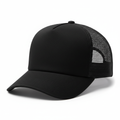 Plain Trucker Hat — Black