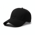Plain Baseball Cap — Black