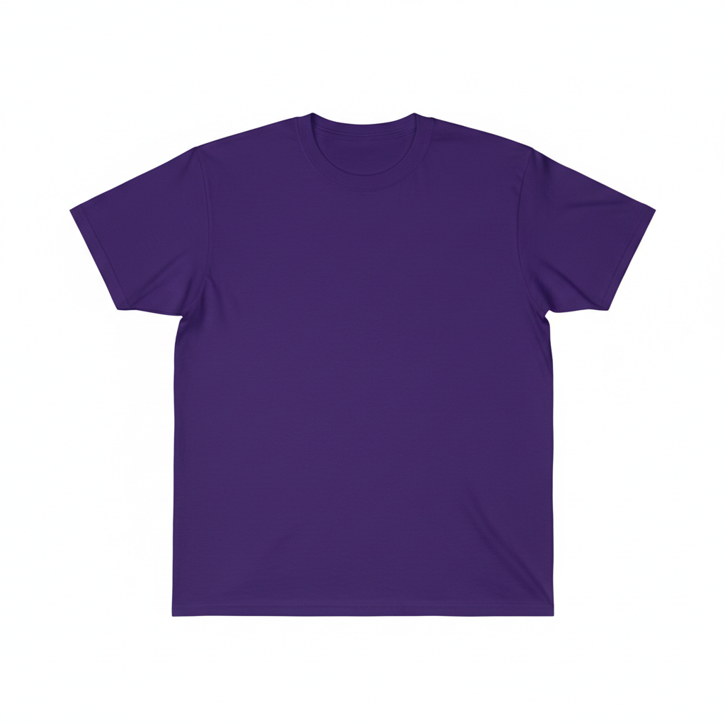 Premium Blank Tee — Royal Purple