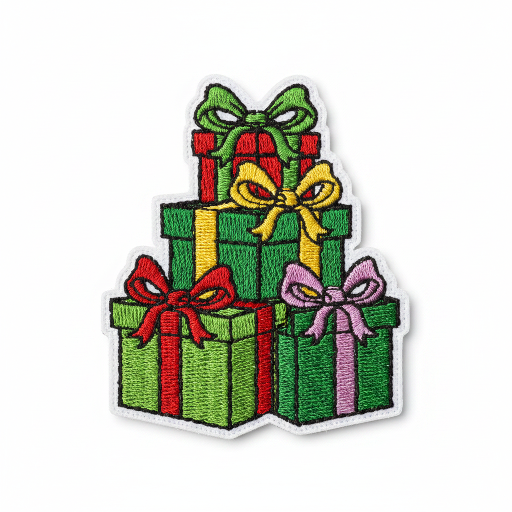 Christmas Patch — Gift Boxes