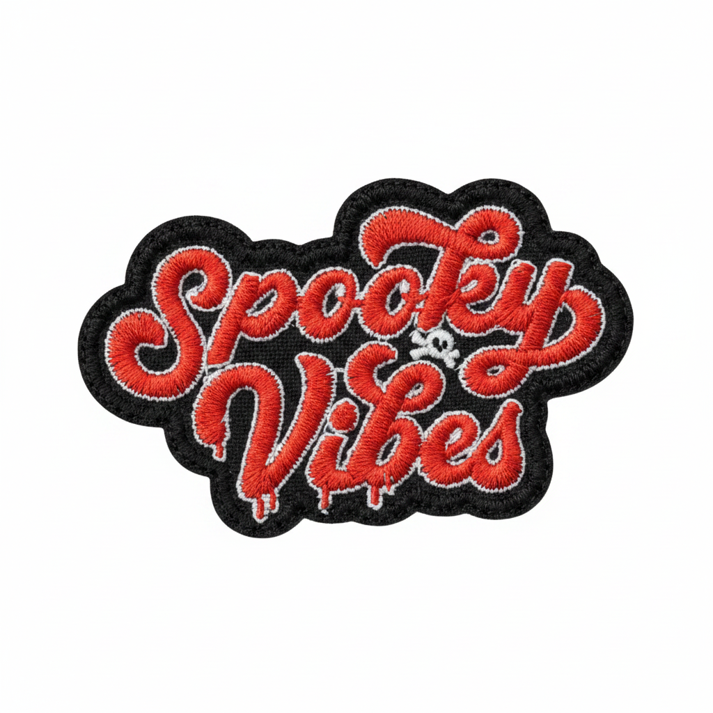 Halloween Patch — Spooky Vibes