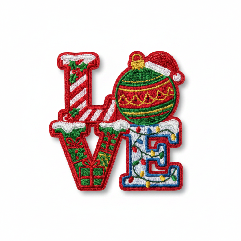 Christmas Patch — Love
