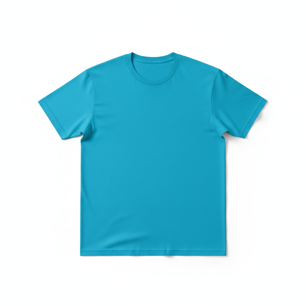 Premium Blank Tee — Turquoise